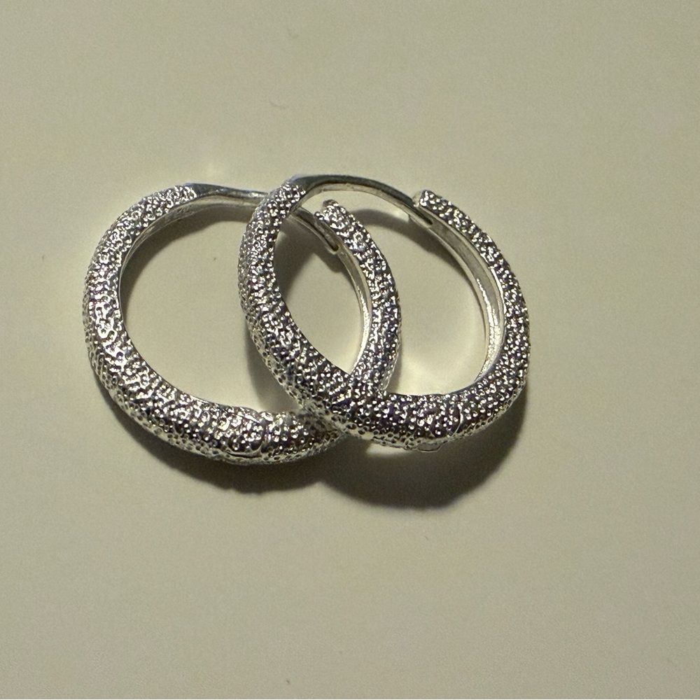 Sterling Silver Hoop Earrings